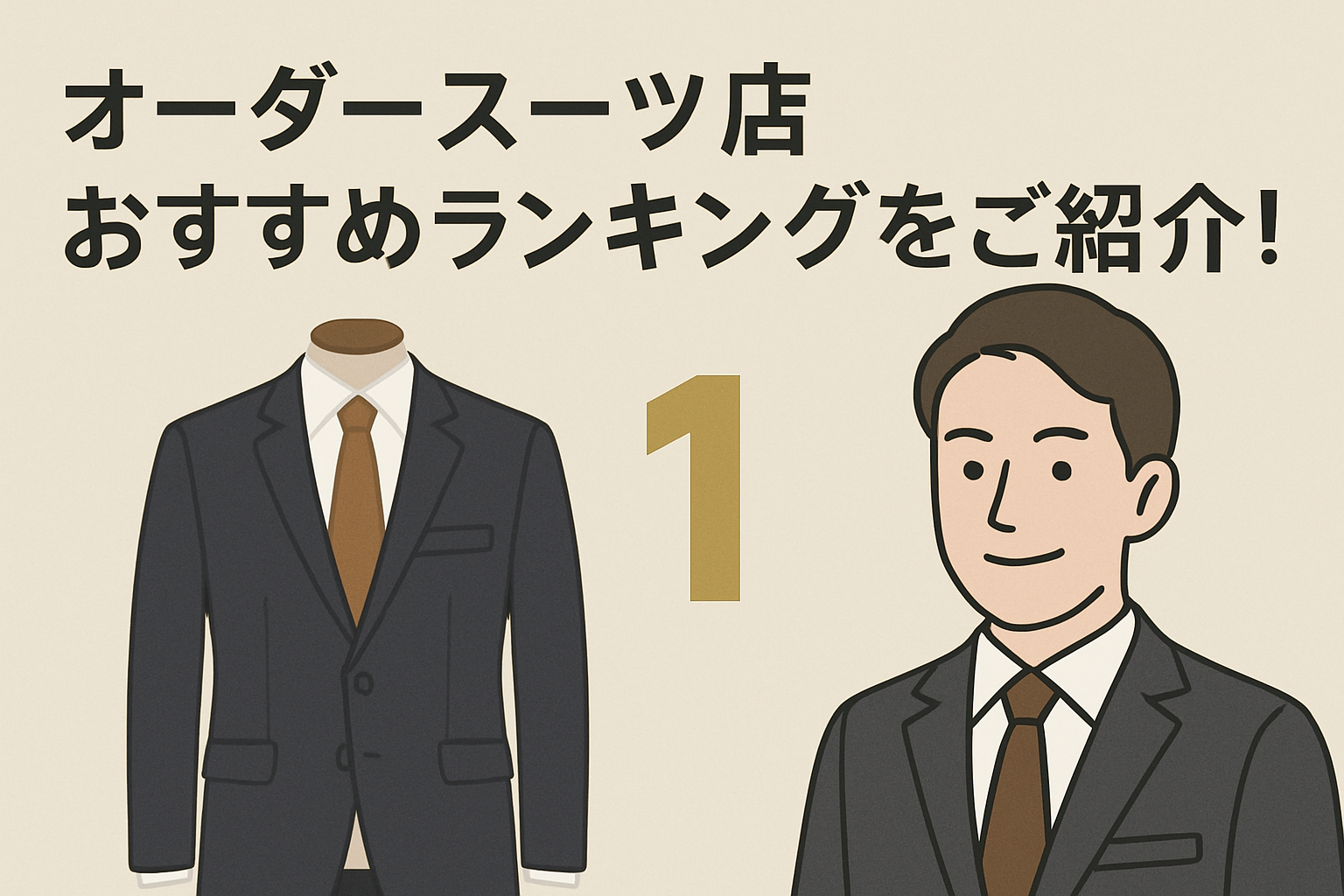 オーダースーツ店おすすめランキングをご紹介！1位はオーダースーツSADA
