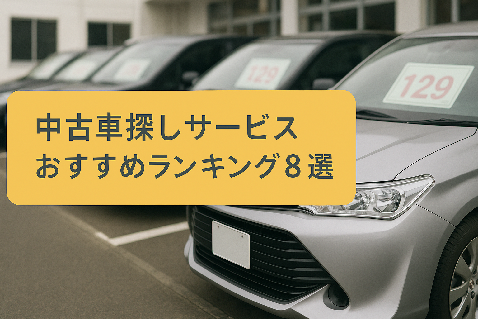 中古車探しサービスおすすめランキング8選!ズバット車販売の評判と失敗しない選び方