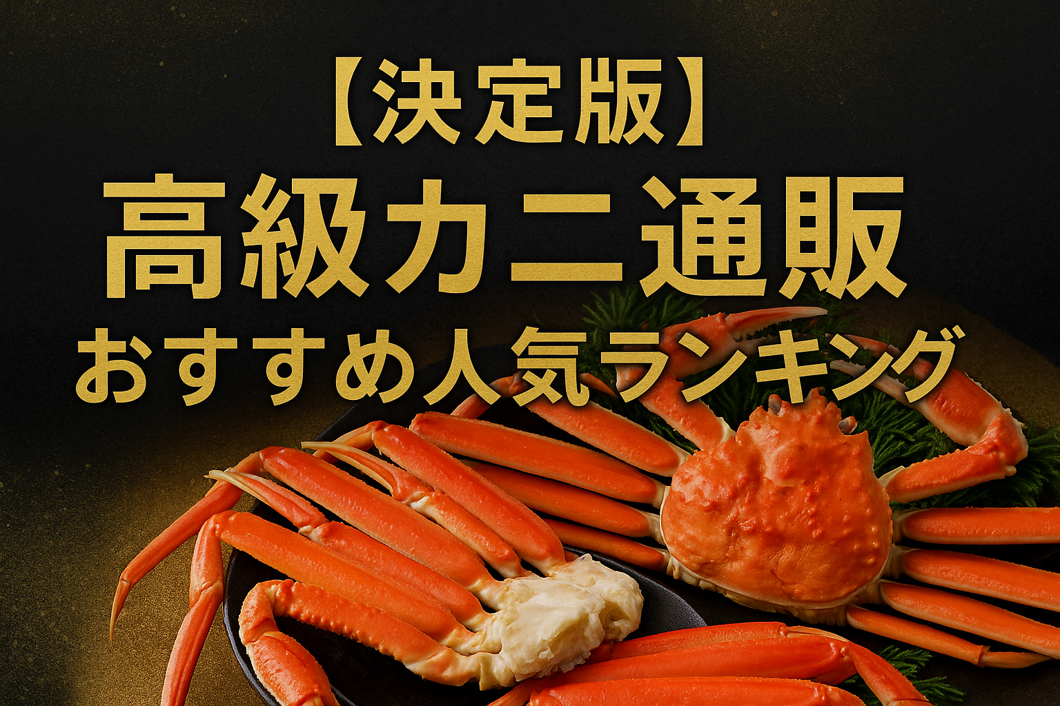 【決定版】高級カニ通販おすすめ人気ランキング10選!最高鮮度・本物志向で選ぶなら「松菱」