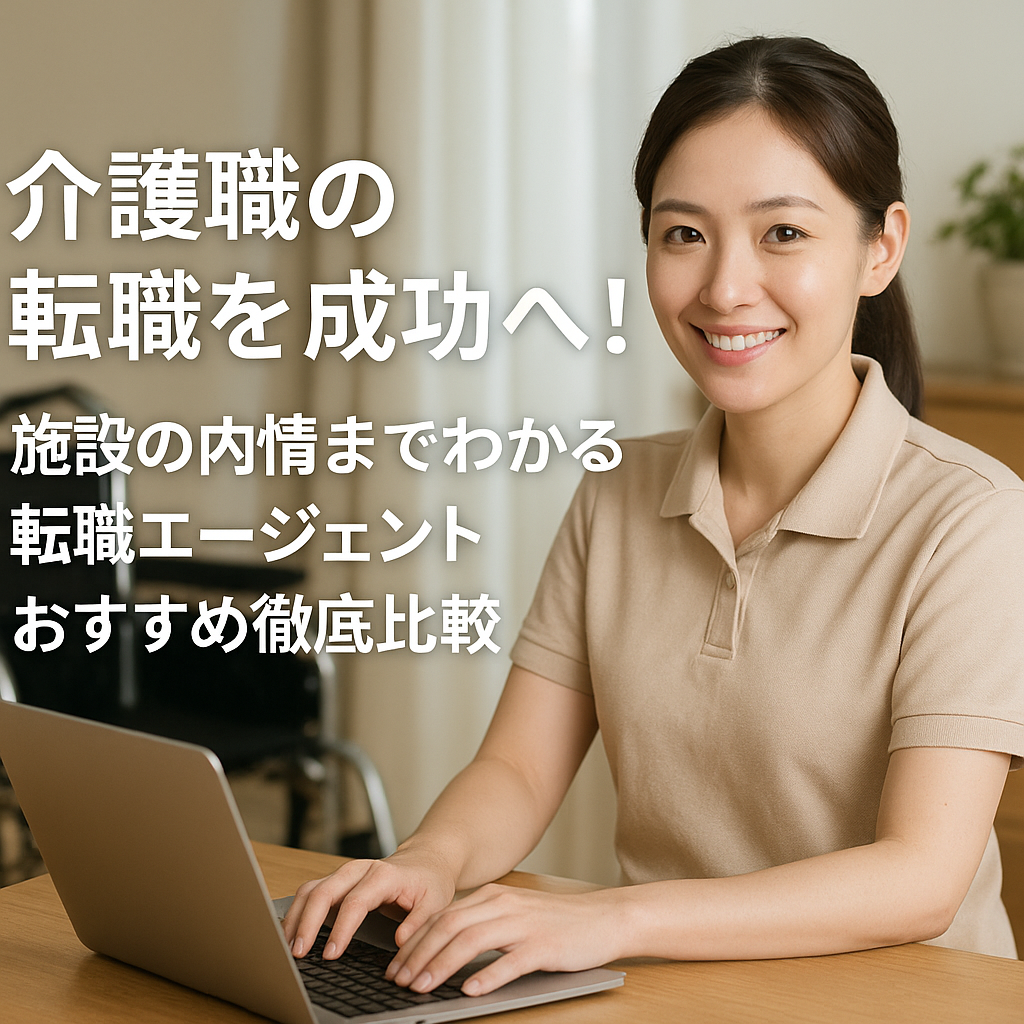 介護職の転職を成功へ!施設の内情までわかる転職エージェントおすすめ徹底比較