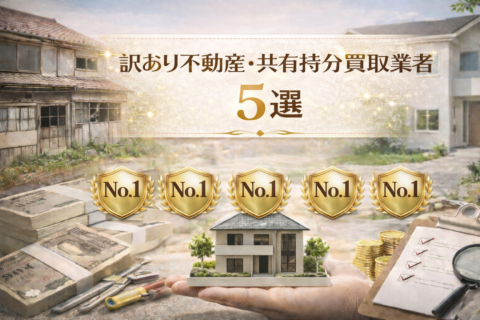【2025年最新】訳あり不動産・共有持分買取業者5選｜「放置」は数百万円の損！高額売却の正解ルート｜ラクウルがおすすめ