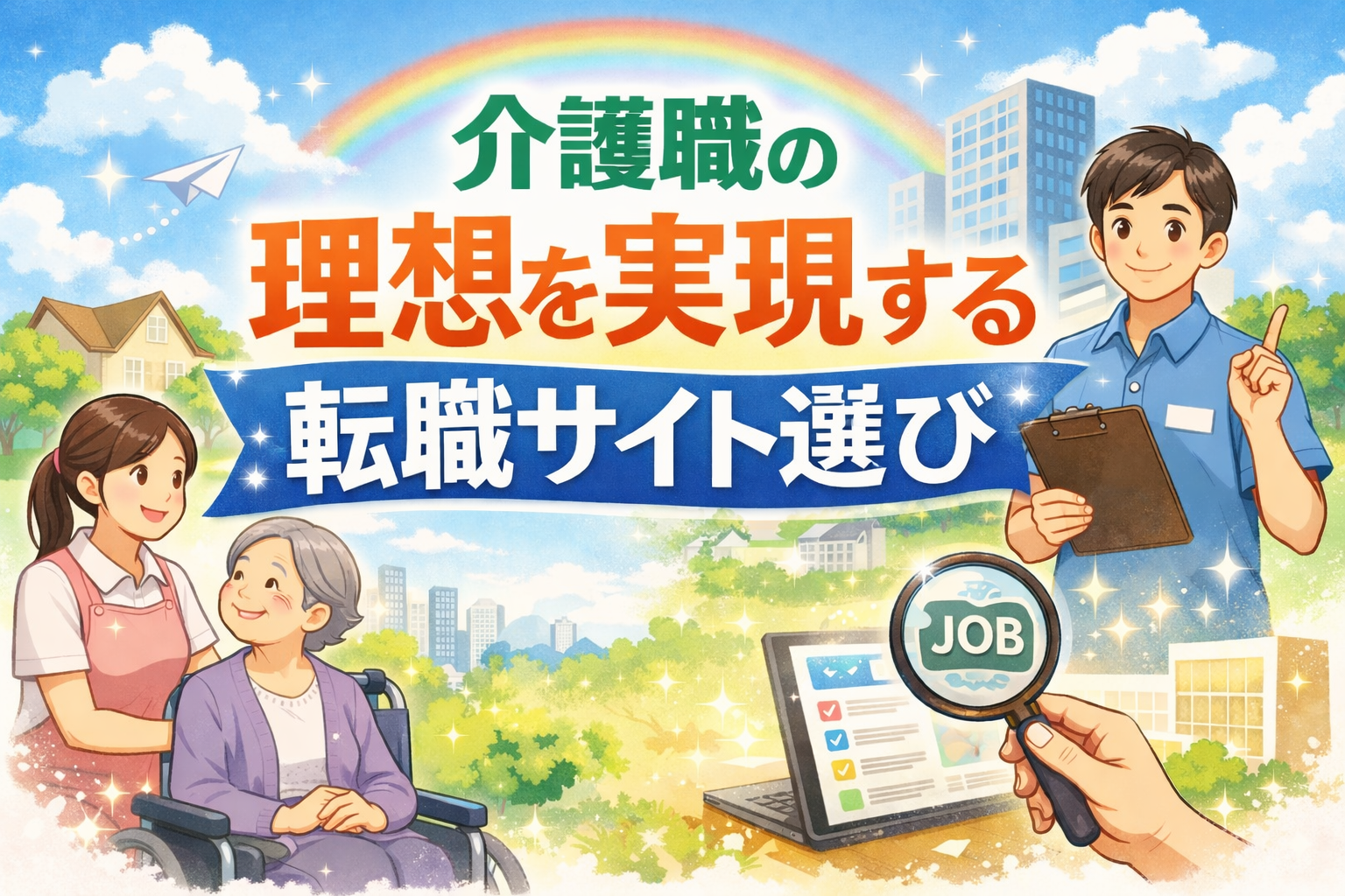 介護職の理想を実現する転職サイト選び｜ジョブメドレーがおすすめ