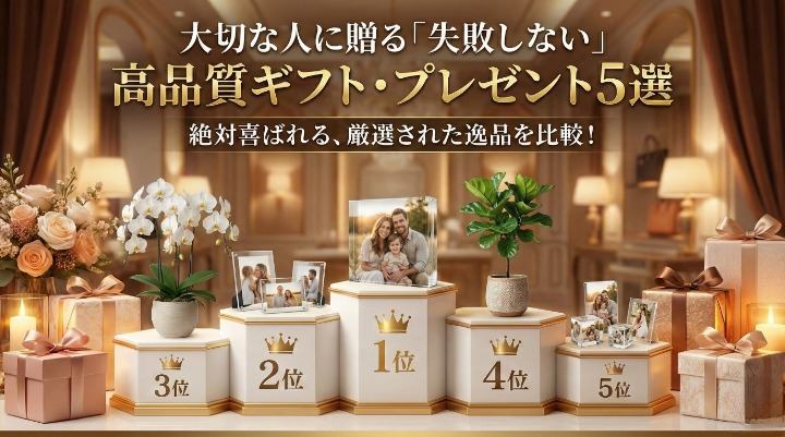 【2026年最新】大切な人に贈る「失敗しない」高品質ギフト・プレゼント5選｜Lyly（リリー）・HitoHana（ひとはな）がおすすめ