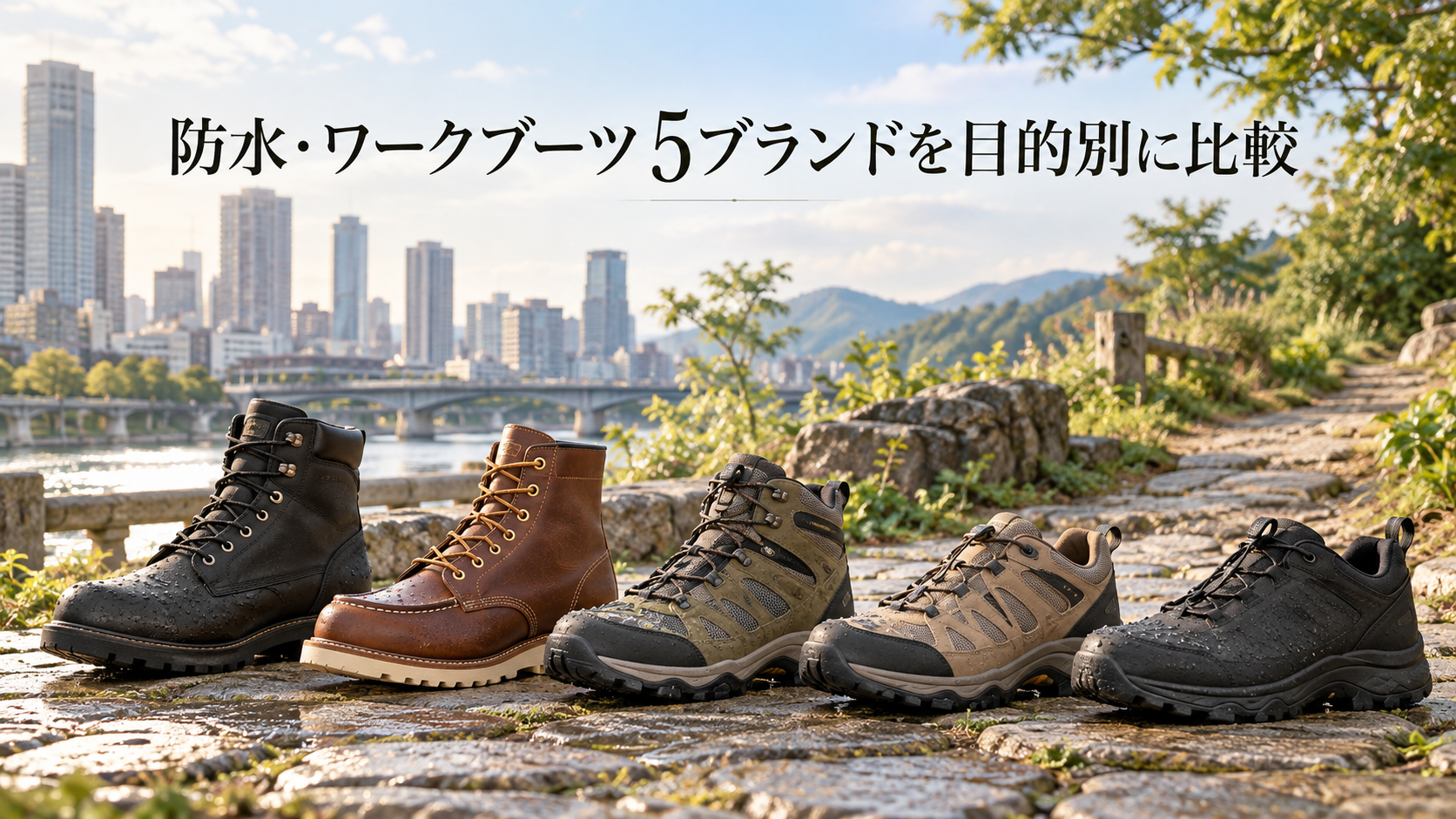 防水・ワークブーツ5ブランドを目的別に比較｜ティンバーランドの定番ブーツも解説